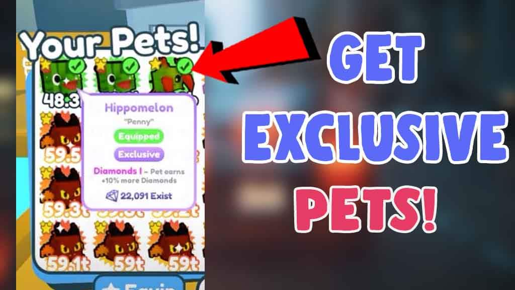 how to get free exclusive pets in pet simulator x