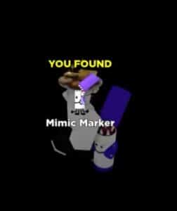 how to get mimic marker in find the markers roblox