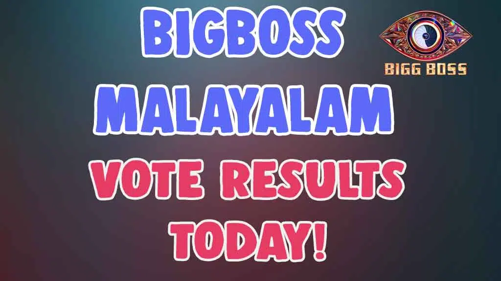 Bigboss 4 Malayalam Vote Today Results How to Vote?
