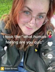 how to make what human feeling are you quiz tiktok