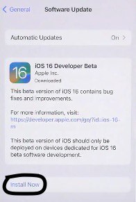 install ios 16 beta on iphone or ipad 2022
