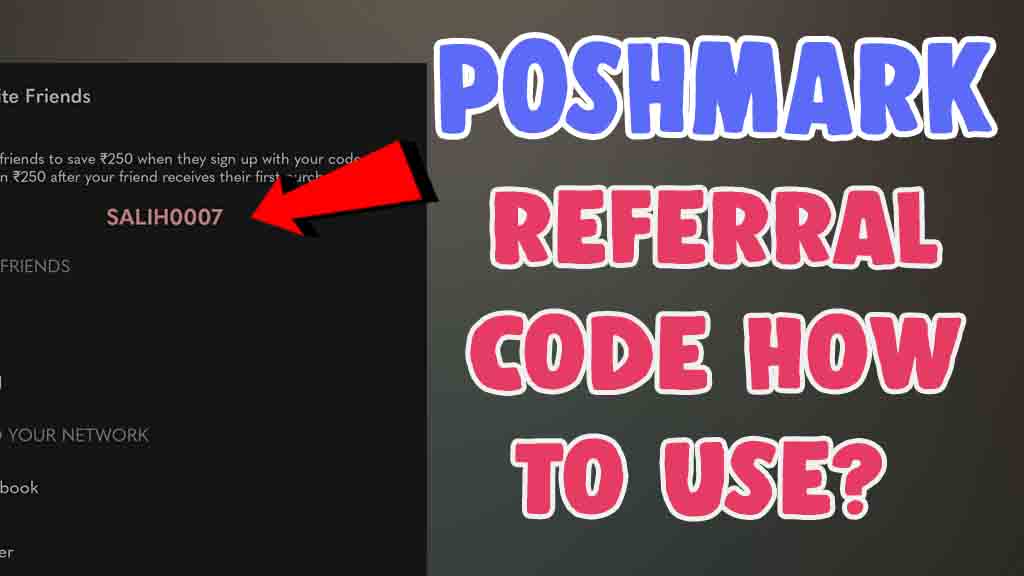 poshmark india invite referral code