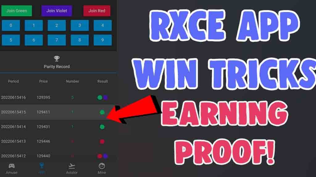 rxce color prediction app review