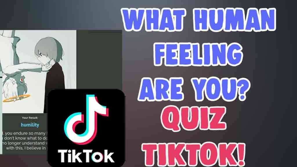 do what human feeling are you quiz on tiktok