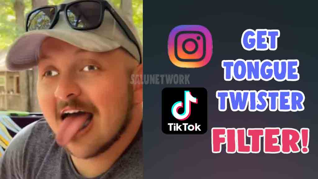 get tongue twisters instagram filter and tiktok