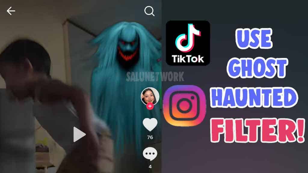 how to get ghost filter tiktok trend