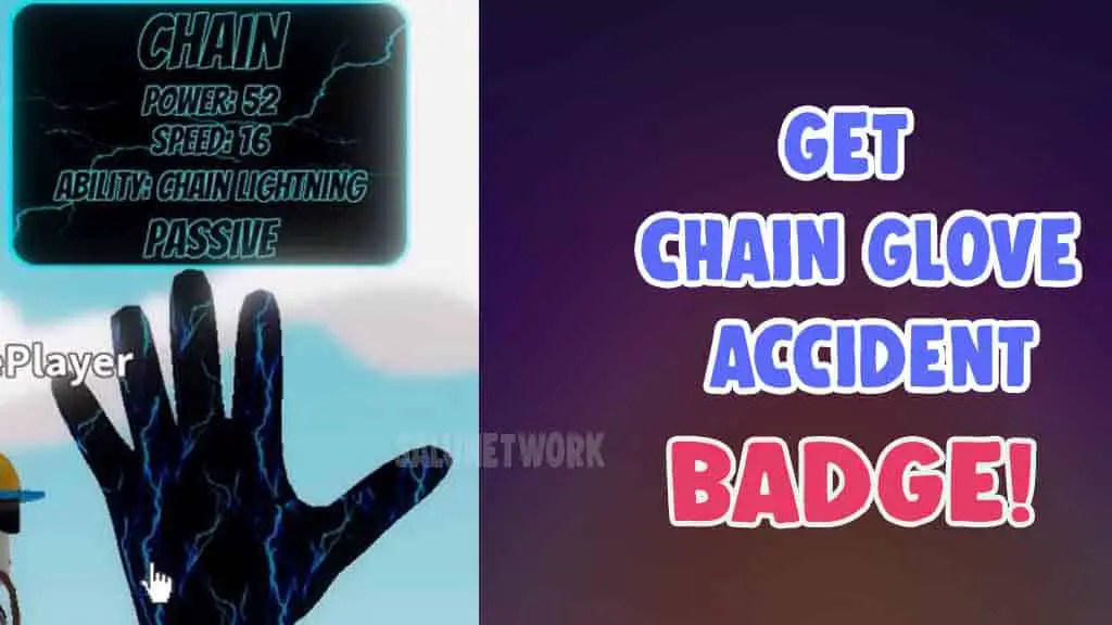 get chain glove accident badge slap battles roblox