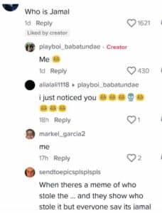 who is jamal on tiktok who stole meme