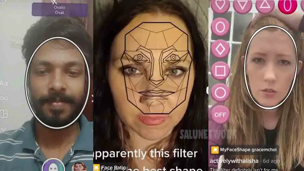 get face shape filter instagram and tiktok