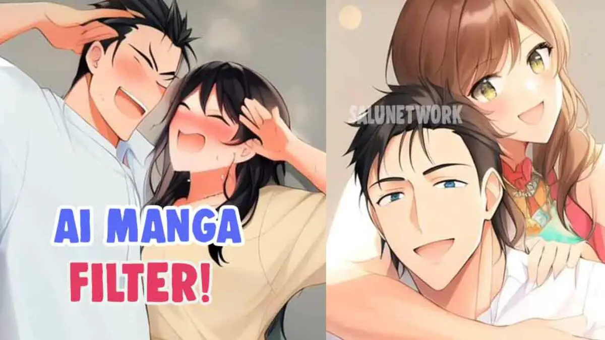 How To Get Ai Manga Anime Filter Effect On Tiktok and Instagram - SALU  NETWORK