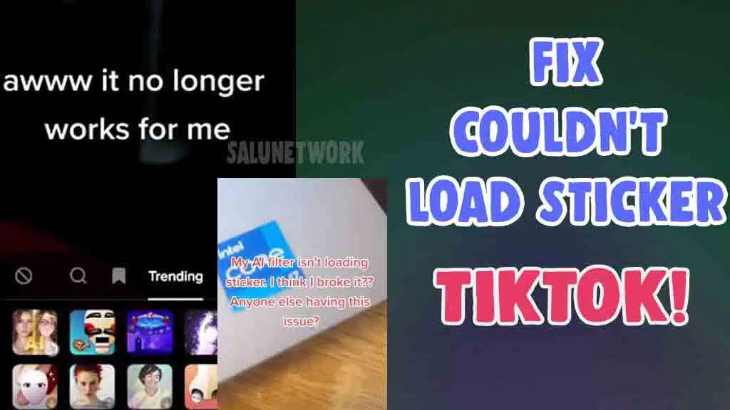 fix couldnt load sticker on tiktok ai manga effect