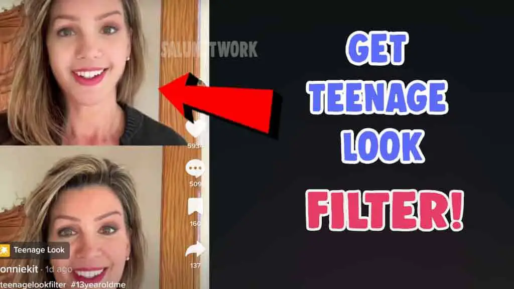 teenage filter app instagram and tiktok