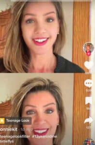 teenage look filter app